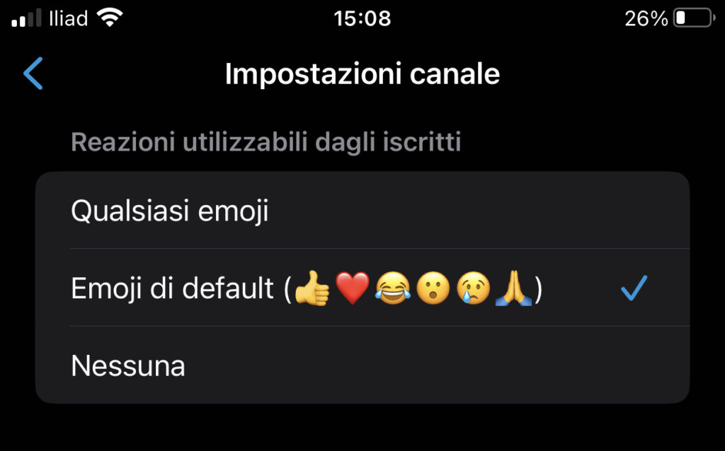 canale whatsapp